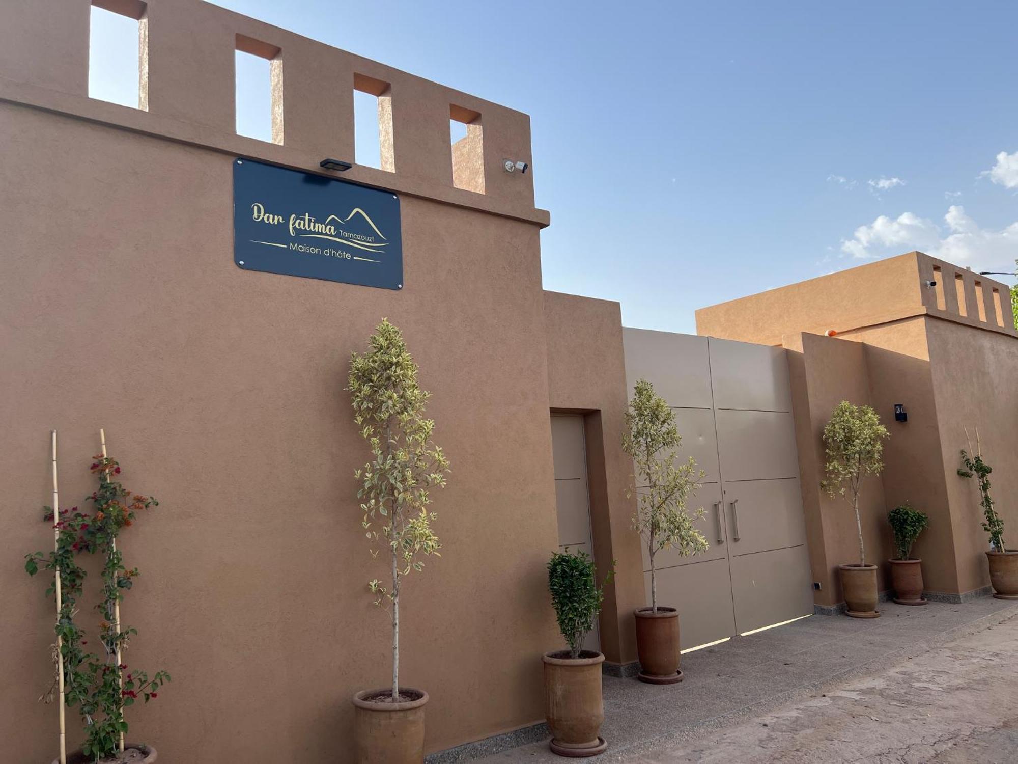 Hotel Dar Fatima Tamazouzt Tamazouzte  Esterno foto